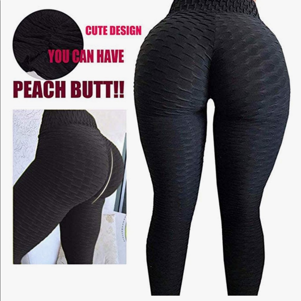 High Waist Tummy Control Booty Lifting Leggings! - Picture 2 of 14